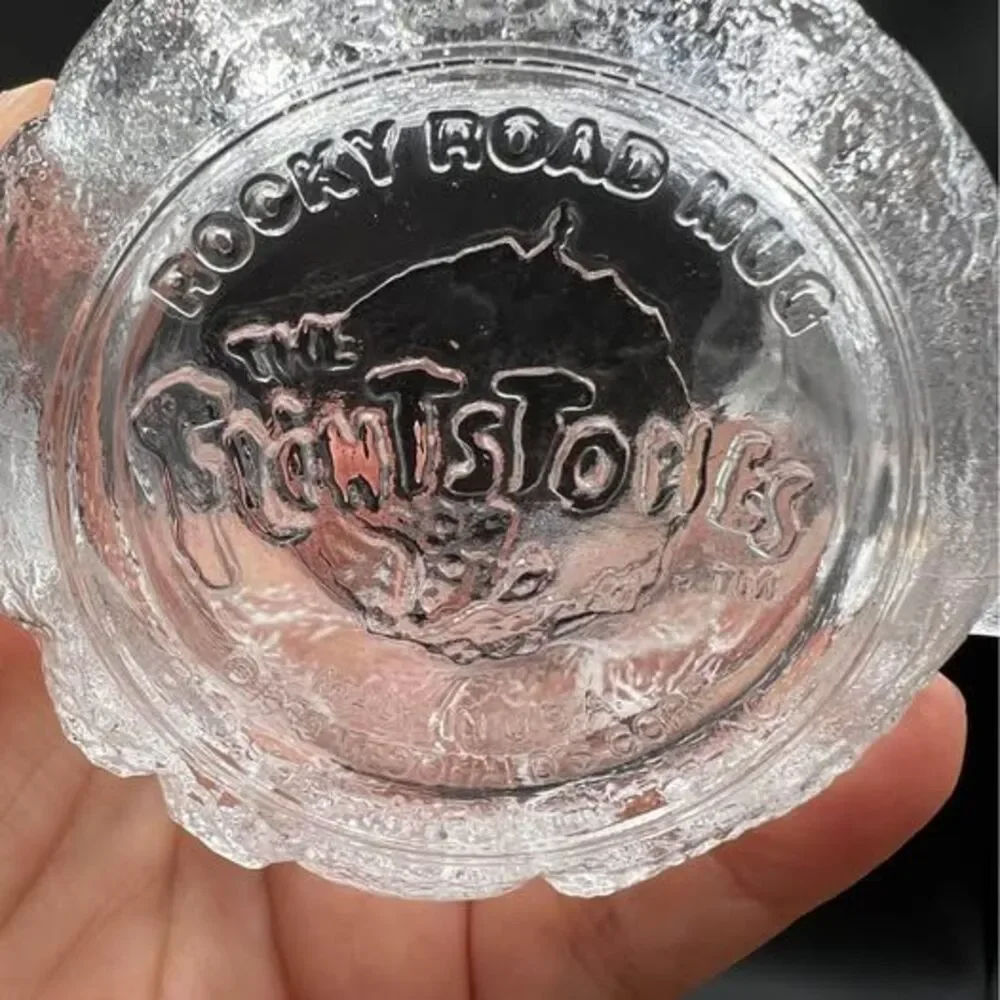 The Flintstones Drinking Glass Rocky Road Mug, Made In USA